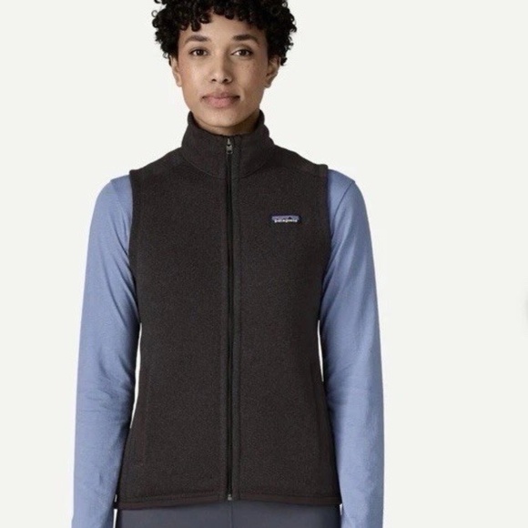 Patagonia Better Sweater Womens Sz L Full Zip Vest Black NWT $119 Gorpcore - Picture 3 of 12